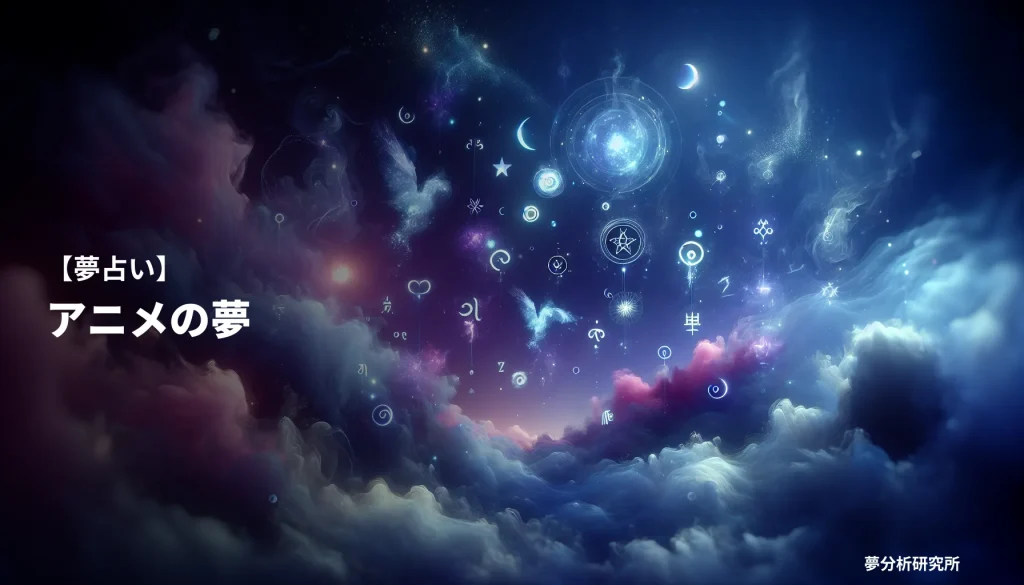 animeの夢 夢占い イメージ
