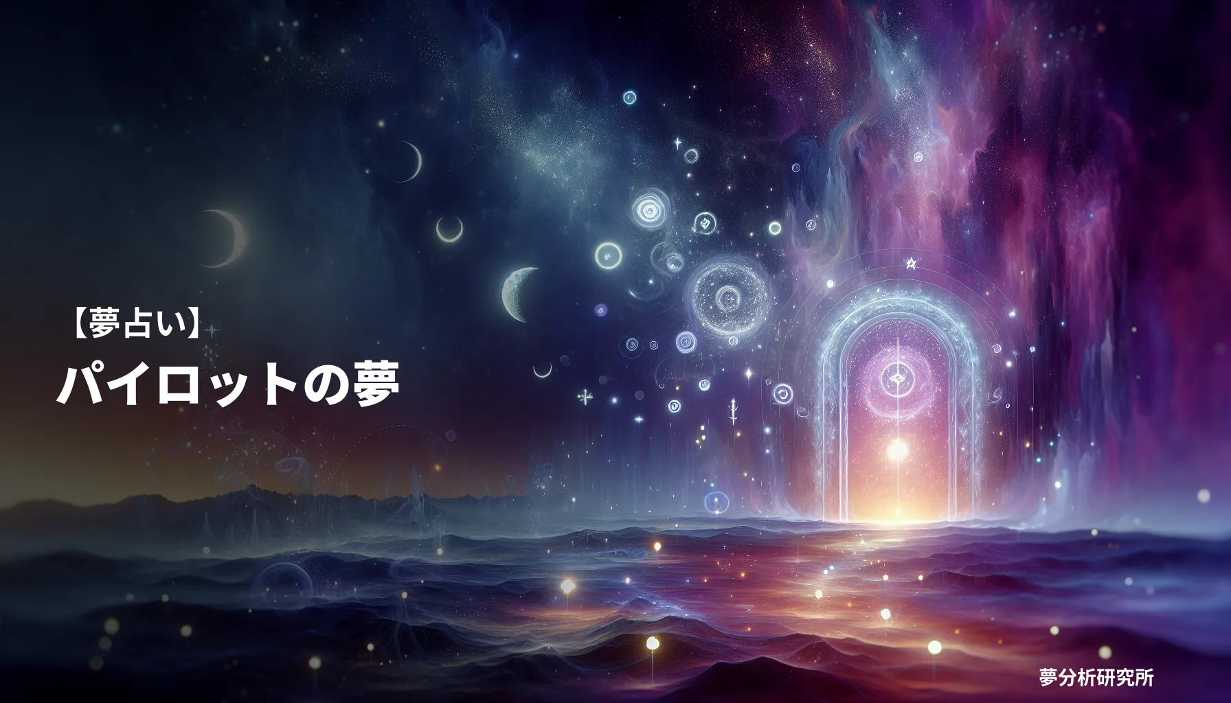 の夢 夢占い イメージ