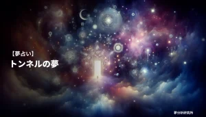 tunnelの夢 夢占い イメージ