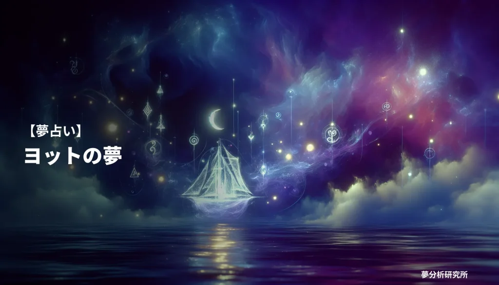 yachtの夢 夢占い イメージ